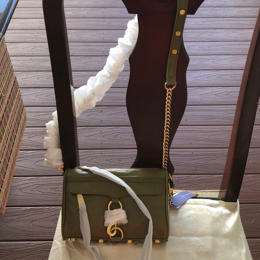 Rebecca Minkoff mini Mac in kiwi